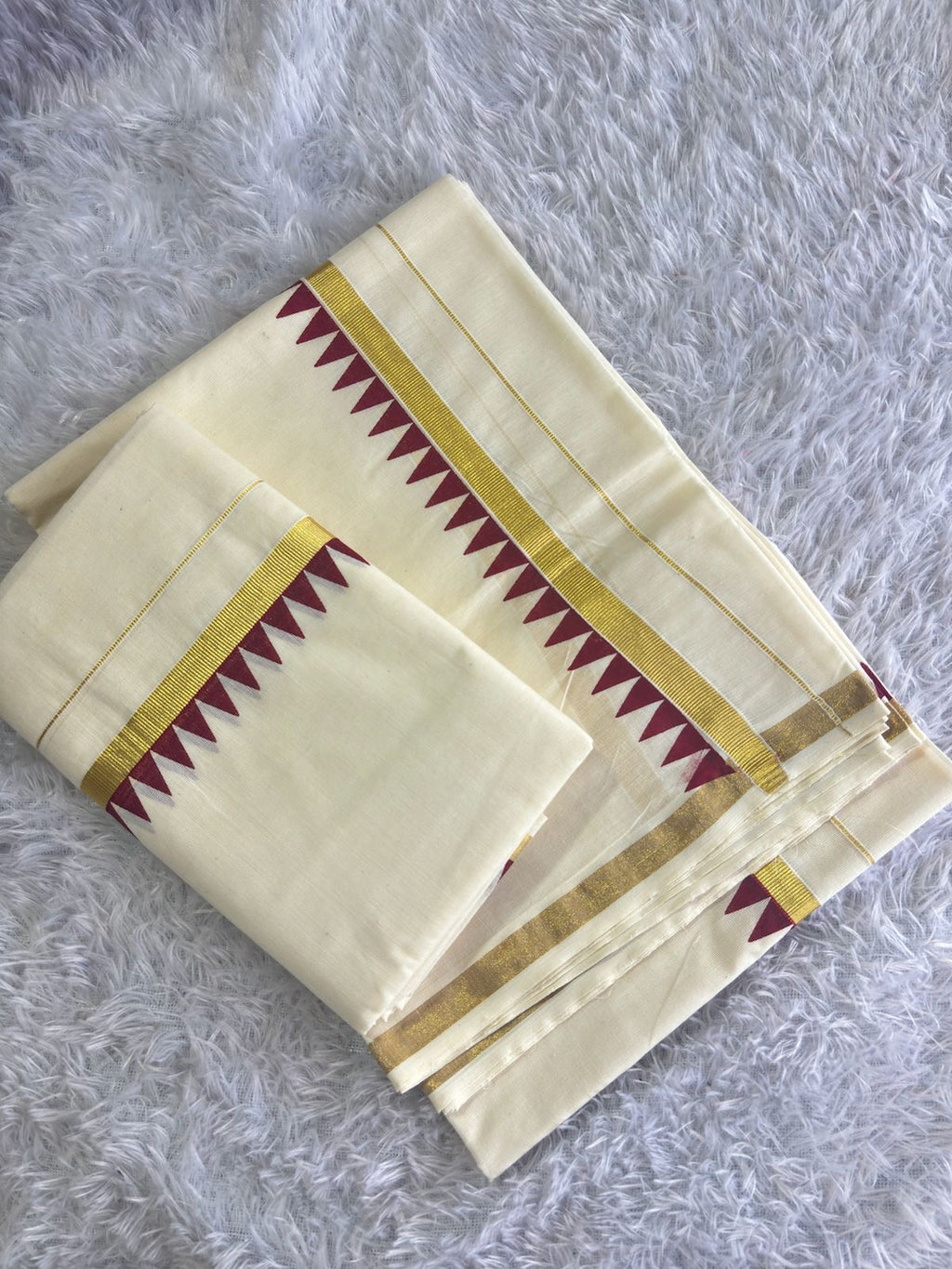 Temple Set Mundu(Anushree Inspired)
