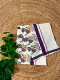 Floral  cotton Saree(Pushpam)