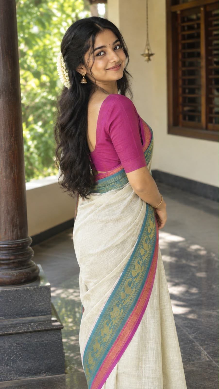 Rani Mul saree
