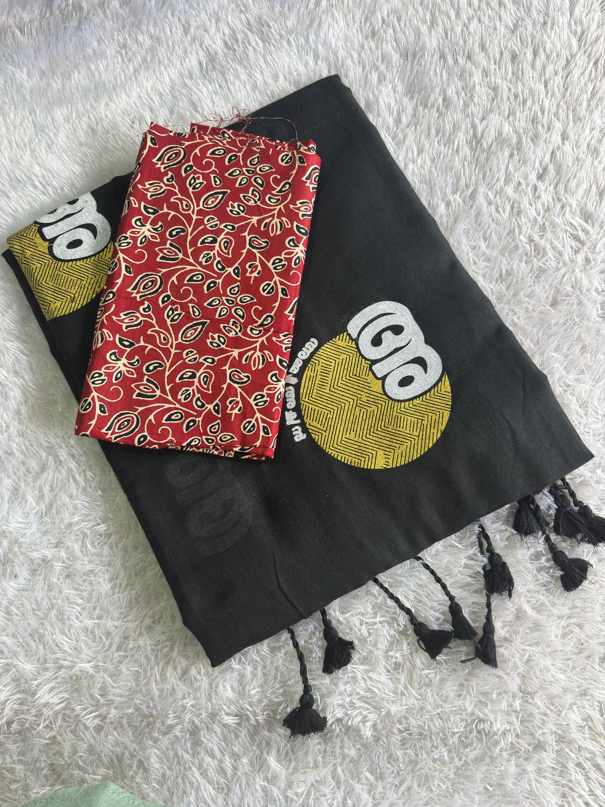 Achan and Amma khadi Cotton Saree