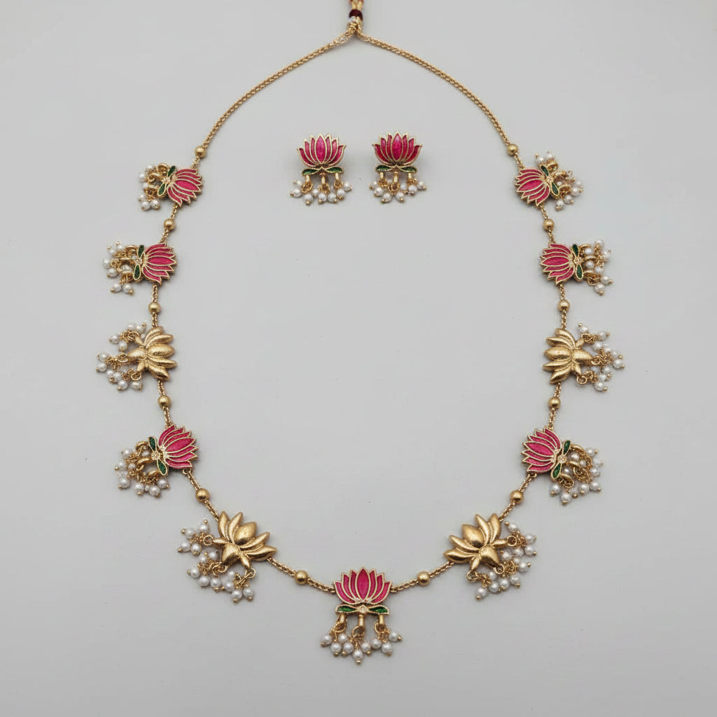 Lotus Necklace