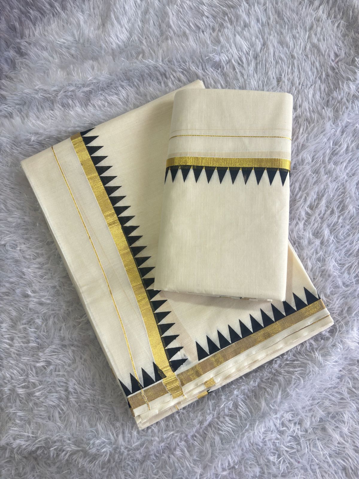 Temple Set Mundu(Anushree Inspired)