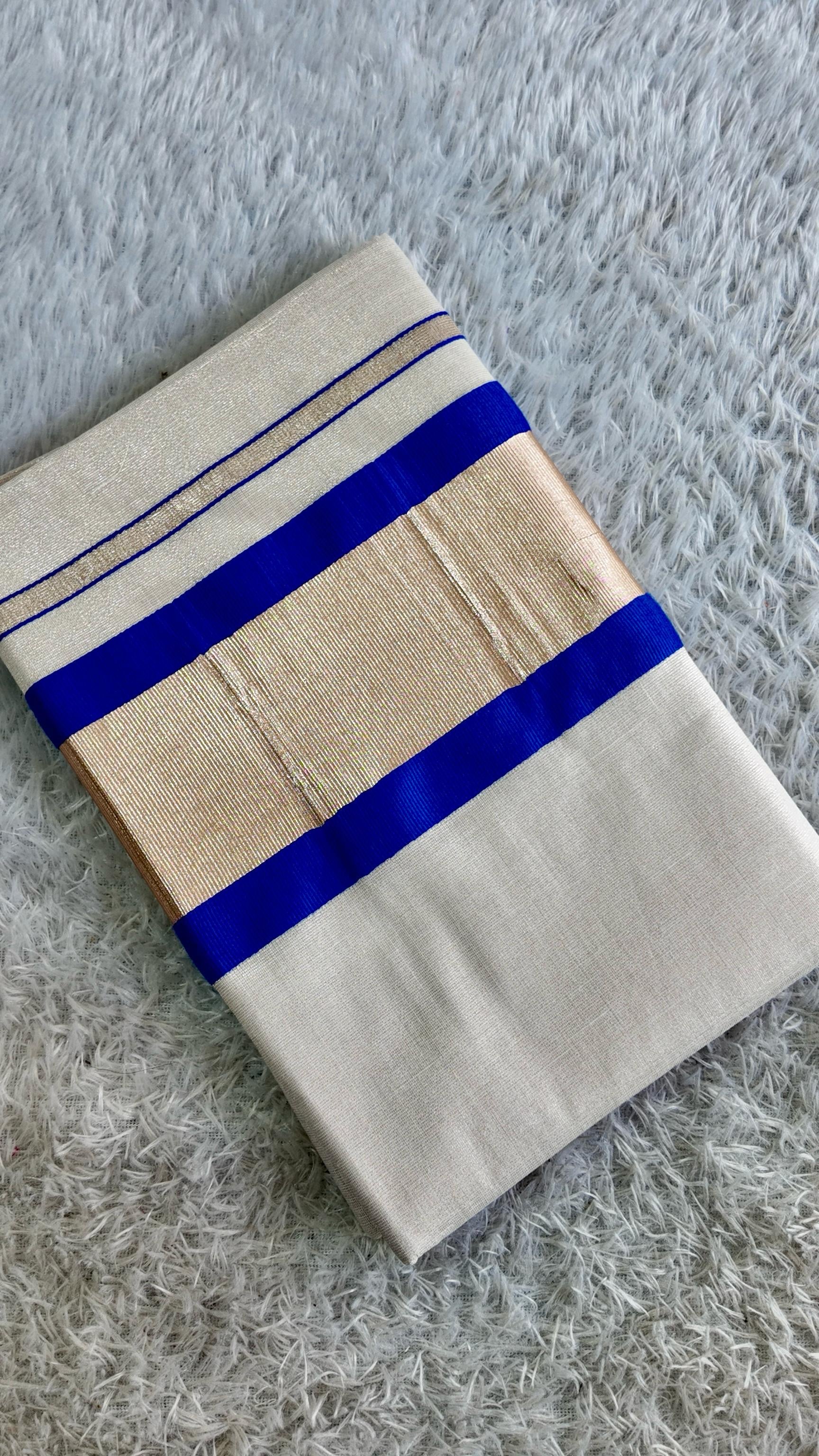 Premium Rose Gold Tissue saree(Petaline Rose Gold)