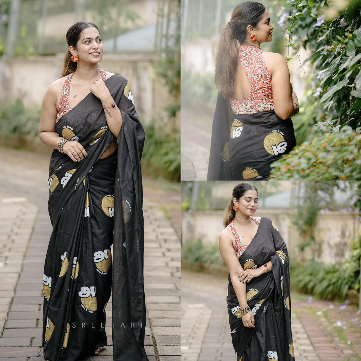 Achan and Amma khadi Cotton Saree