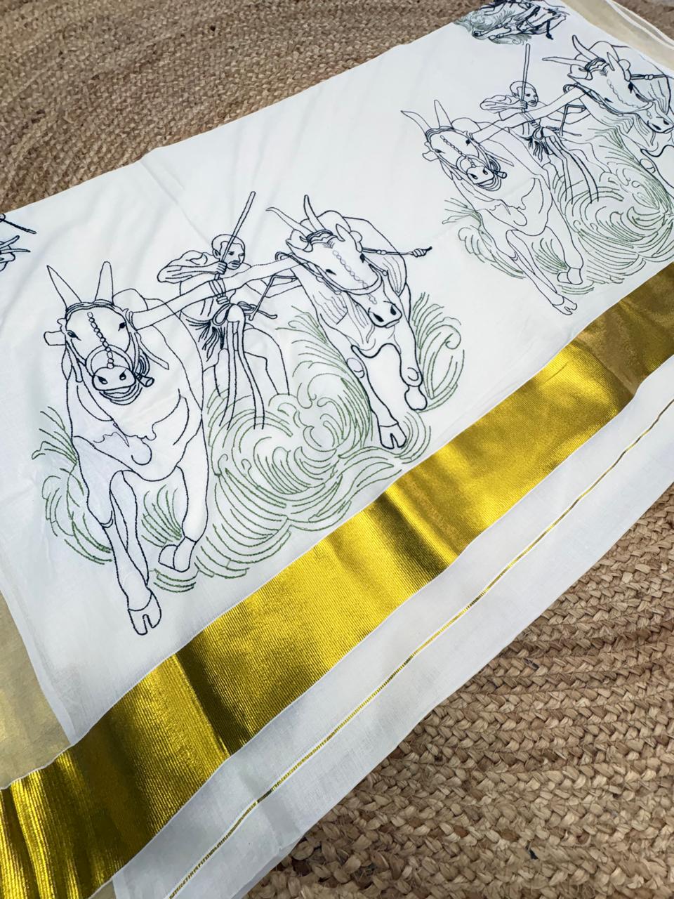 Thread Work Dedication To Kalapottu race(The Kalapottu)