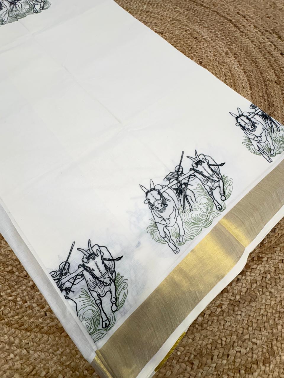 Thread Work Dedication To Kalapottu race(The Kalapottu)