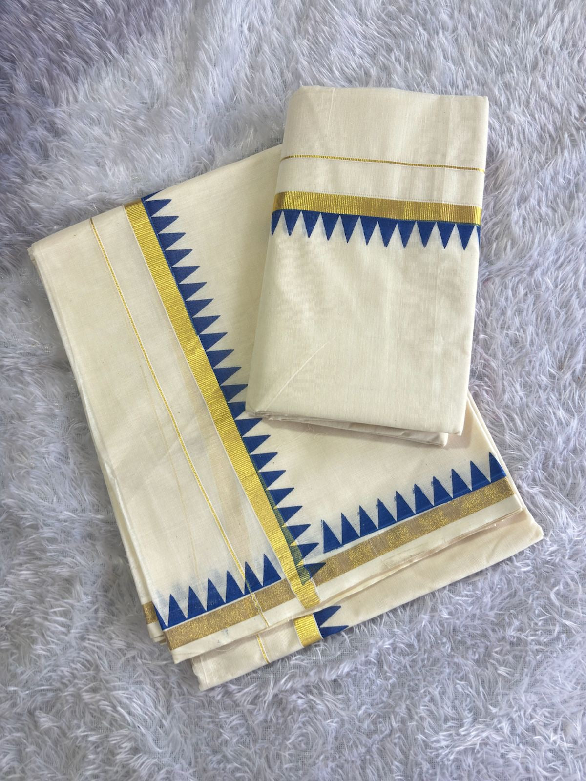 Temple Set Mundu(Anushree Inspired)