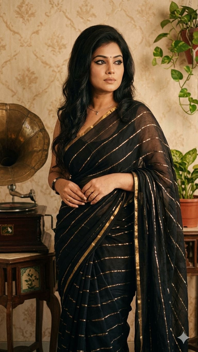 120 Count Mul Cotton Saree(Tassira)