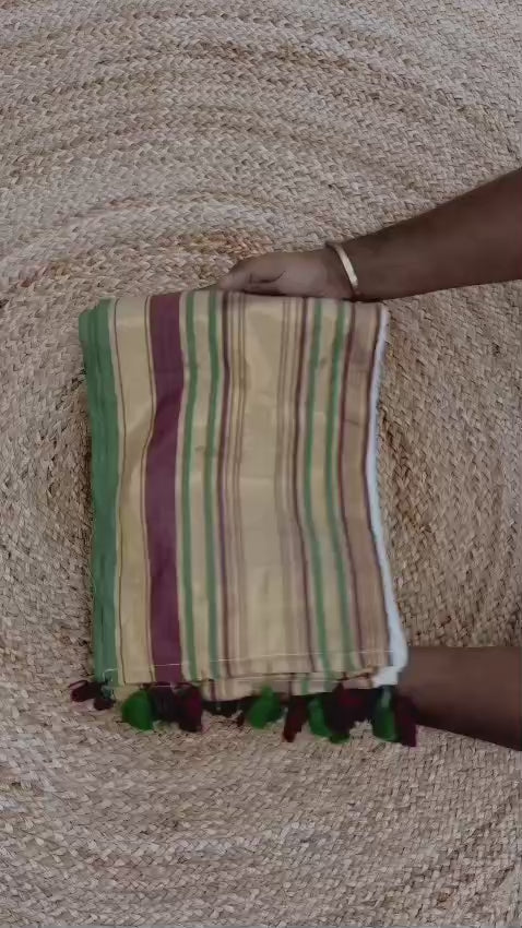 Mulcotton saree