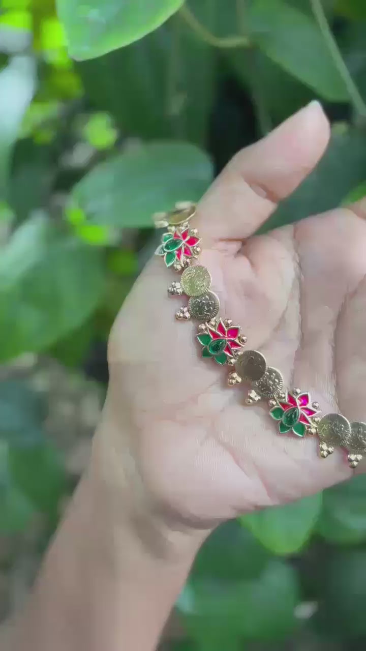 Lotus with Coin